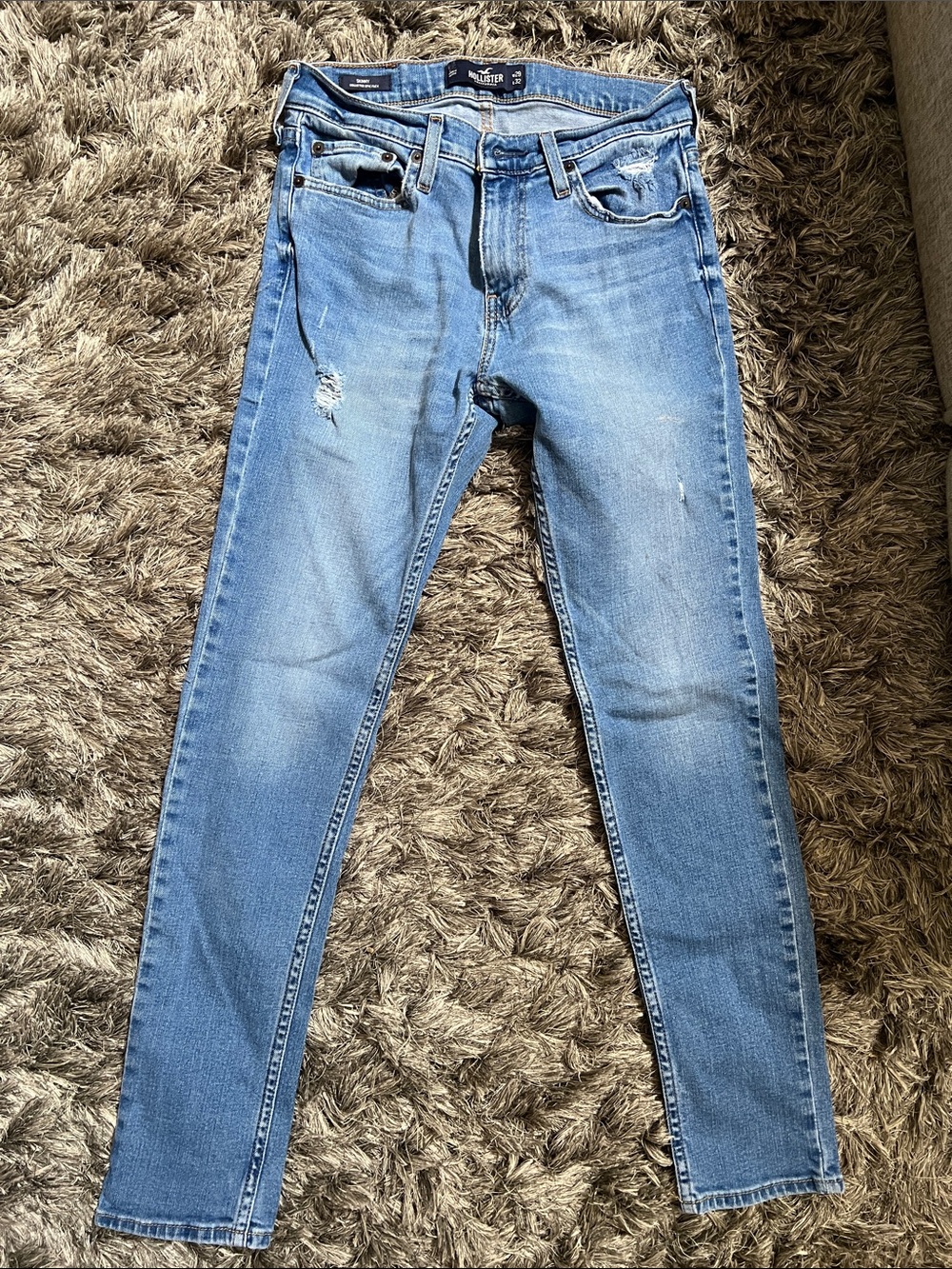 Hollister Light Blue Skinny Jeans